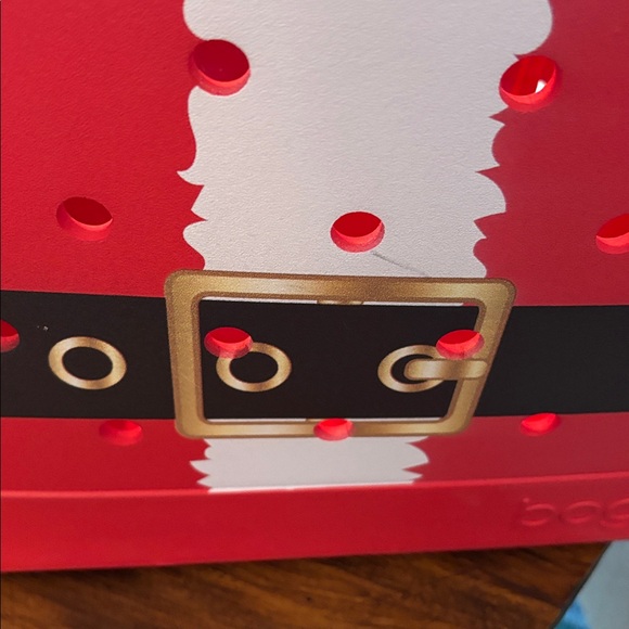 Red Santa Baby Bogg Tote Bag - Picture 4 of 5